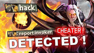 Dota 2 Cheater - INVOKER with AUTO SKILLS !!!