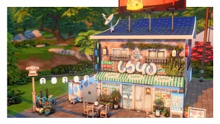 Круглосуточный магазин + Отель 🏬|| Строительство NO CC [The Sims 4]
