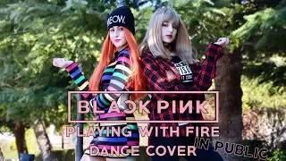 [KPOP IN PUBLIC CHALLENGE SPAIN] 불장난 PLAYING WITH FIRE BLACKPINK Dance Cover by KIH