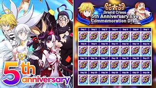 GLOBAL *5TH ANNIVERSARY* EVE PATCH NOTES!!! FREE BANNER!!! (7DS Info) Seven Deadly Sins Grand Cross