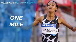 Sifan Hassan smashes Brussels meeting record in the women's mile - Wanda Diamond League 2021