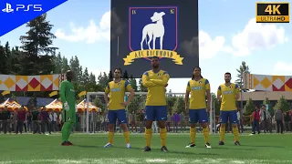 FIFA 23 VOLTA Football, AFC RICHMOND vs MANCHESTER CITY gameplay, ps5, 4k