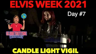 ELVIS WEEK 2021 (Day 7) Candle Light Vigil, Priscilla Presley, Sheriff Bill Morris #elvispresley