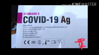 *STANDARD Q - COVID 19 AG RAPID ANTIGEN*• DM-Rajeev Sales Corp 8810621159• Subscribe for COVID- 19