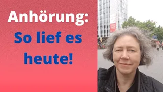 Anhörung im Betreuungsverfahren: So lief es heute