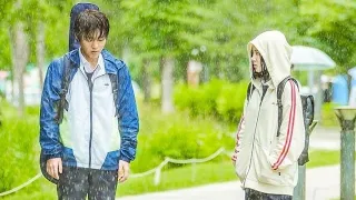 Love at first sight ❤Korean Mix Hindi Song❤High School love story❤Cute love story