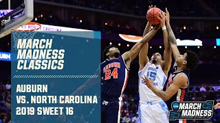 Auburn vs. North Carolina: 2019 Sweet 16 | FULL GAME