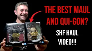 Ep515 SHF Qui-Gon and Darth Maul re-releases (Star Wars Haul)