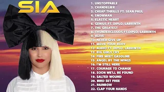 S I A Greatest Hits 2022 - TOP 100 Songs of the Weeks 2022 - Best Playlist Full Album