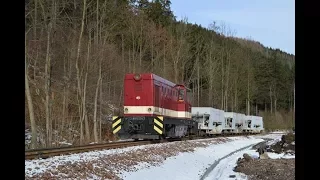 Der Wiederaufbau des oberen Abschnittes der Weißeritztalbahn