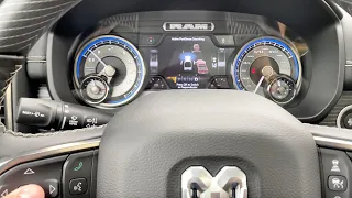 RAM 1500 Limited Instrument Cluster Review