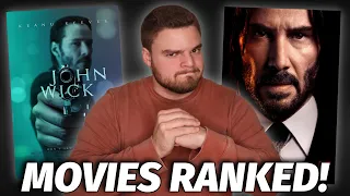 All 4 John Wick Movies Ranked! (w/ John Wick: Chapter 4)