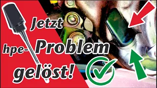 Vespa hpe - Ölmessstab einführen ohne Problem