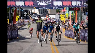 Crit racing under the Tulsa Sun. (Tulsa Tough 2022)