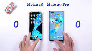 Meizu 18 VS Huawei Mate 40 Pro - SPEED COMPARISON