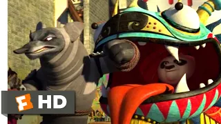 Kung Fu Panda 2 (2011) - Dragon Costume Fight Scene (3/10) | Movieclips