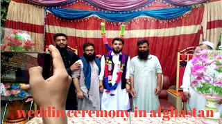 Wedding ceremony in Afghanistan