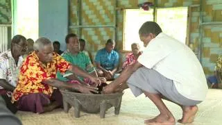 Fijian Prime Minister Voreqe Bainimarama visit flood affected areas