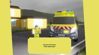 Je deviens un secouriste français sur roblox (vinci autoroute!)