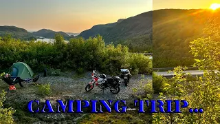 Motorcycle camping trip to the one of the most epic places in Norway- Preikestolen.