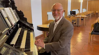 A rare 1901 combined Pipe Organ/harmonium in Vienna, Austria demonstrated by Jerry Barton