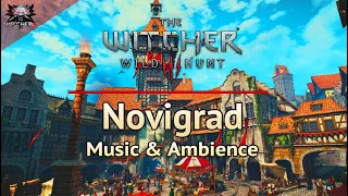 The Witcher 3 | Novigrad | Music & Ambience - Relaxing Witcher 3 City Music #relax #study