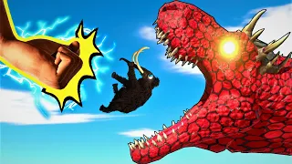 BRACHIOSAURUS vs SPIDER T-REX x Godzilla Epic Punch Prehistoric Mammals JURASSIC WORLD: DOMINION