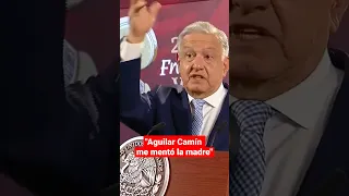 Aguilar Camín le mentó la madre a AMLO #milenioshorts