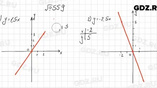 № 559 - Алгебра 7 класс Колягин