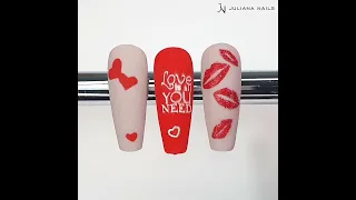 Valentine's Day Nail Art | Juliana Nails