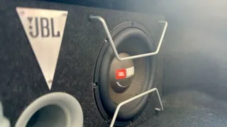 JBL P1220 car subwoofer bass test