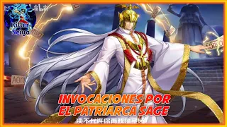 Saint seiya awakening kotz, Invocaciones por el patriarca Sage... probando el nuevo pity... 😵‍💫😵‍💫