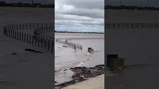 Enchente em Porto Alegre Orla do Guaiba Alagada #enchente