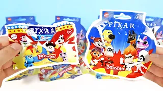 Сюрпризы в пакетиках PIXAR DISNEY MINIS! Игрушки по мультикам Toy Story, Incredibles, Monsters, Inc