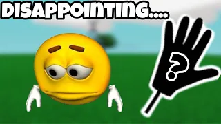 The MOST DISAPPOINTING Gloves | Roblox Slap Battles