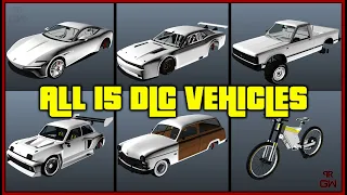 ALL NEW 15 DLC Cars + Un-Released Drip Feed Vehicles - The San Andreas Mercenaries DLC GTA 5 Online