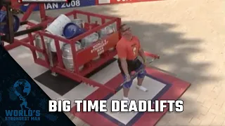 2008 World’s Strongest Man | Deadlift Part 1