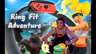 Ring fit adventure, Оляша не горит, Игровая стримерша