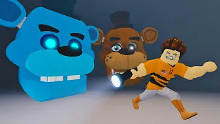 Kena Kejar Dengan Kepala Gergasi Freddy FNAF!!! [Escape FNAF Running Head] (Roblox Malaysia)