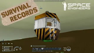 Scouting my drop point - Survival Records, Space Engineers S02 Ep002