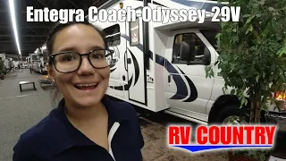 Entegra Coach-Odyssey-29V - by RV Country of Fresno CA, Mesa AZ, Fife WA, Mt. Vernon WA, Coburg OR,