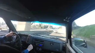 How to get on the freeway in a V8 S10