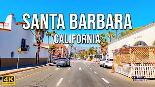 Santa Barbara Drive [4K] | California | United States