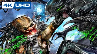 ALIENS VS PREDATOR 3 Pelicula Completa en Español 4K | Historia Ordenada Cronológicamente (Juego)