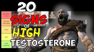 20 Physical Signs You Have High Testosterone (Science-Based TIER LIST)