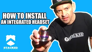 How to install or adjust a 1 1/8” integrated bmx headset