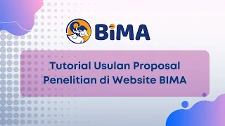 Tutorial Usulan Proposal Penelitian di Website BIMA