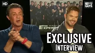 Sylvester Stallone & Kellan Lutz - The Expendables 3 Exclusive Interview