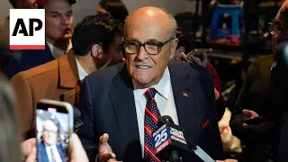 Ex-NYC Mayor Rudy Giuliani pleads not guilty in Arizona election interference case