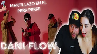 MARTILLAZO - DANI FLOW x UZIELITO MIX & EL BOGUETO !! [REACCION]